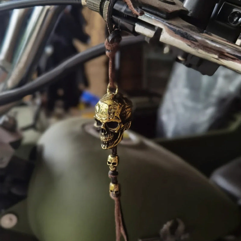 Motorcycle Guardian Ride Bell Accessory Keychain