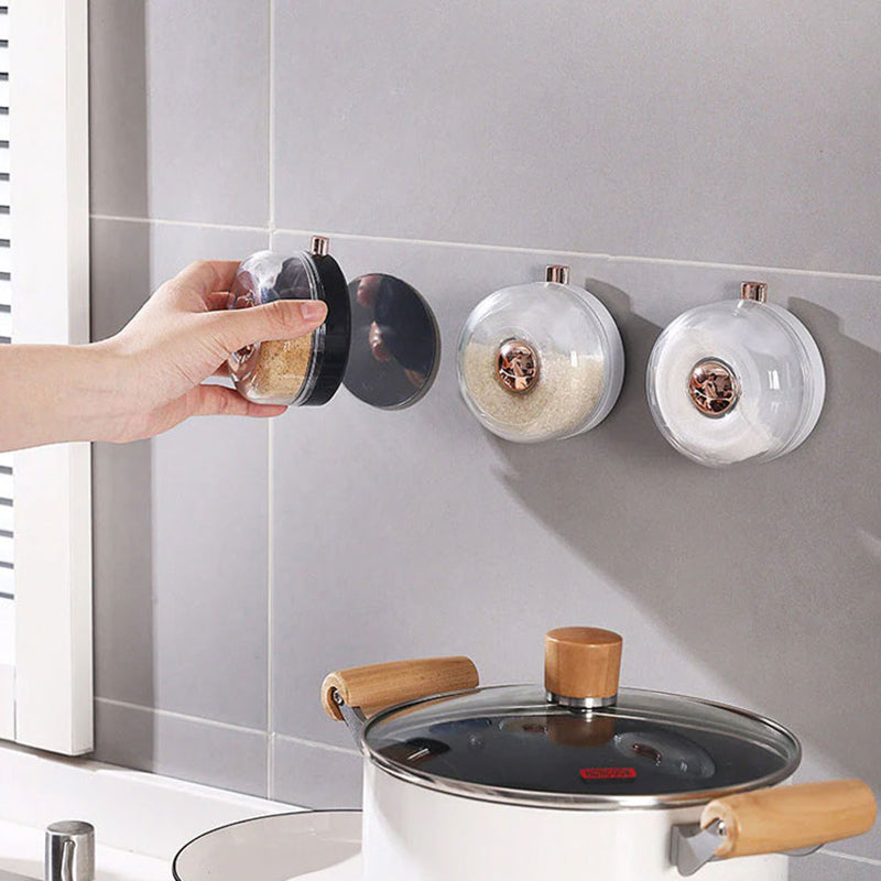 Magnetic Wall-mounted Seasoning Jar