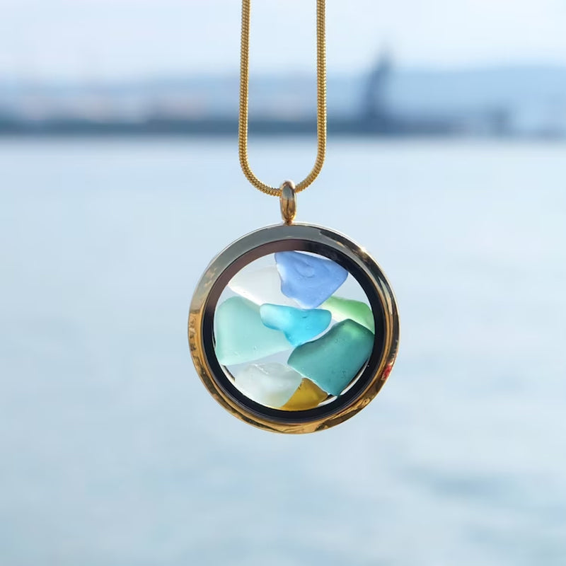 Thalassophile Sea Glass Necklace