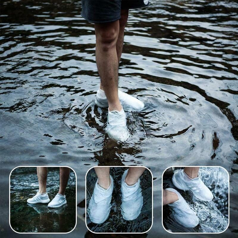 Outdoor Waterproof Non-Slip Silicone Shoe Covers Unisex 1 Pair