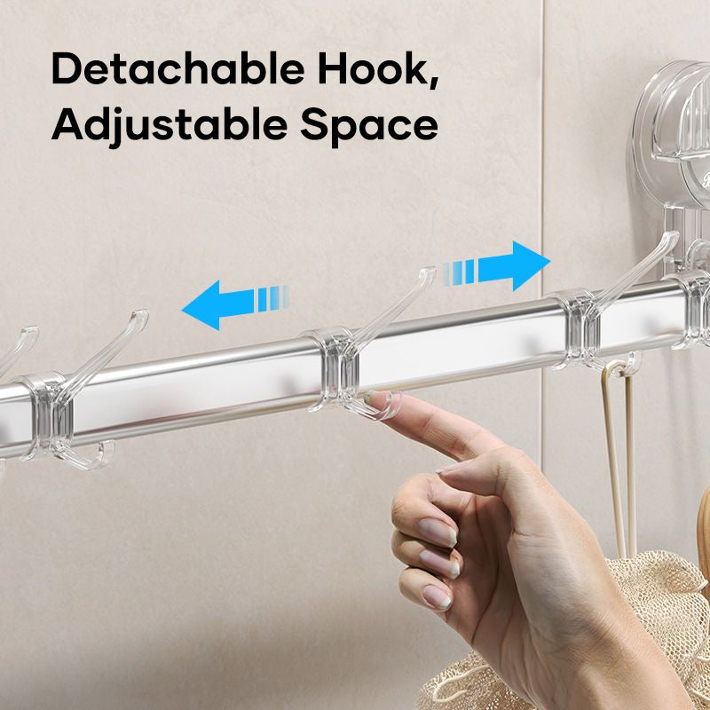 Suction Cup Towel Rack