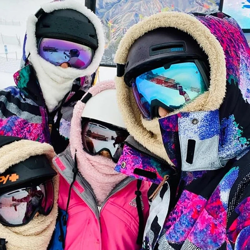 Balaclava Fleece Windproof Ski Mask Unisex Warm Scarf Hood Face Mask