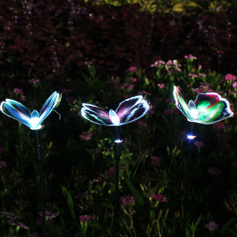 Outdoor Solar Garden Butterfly Lights Decor