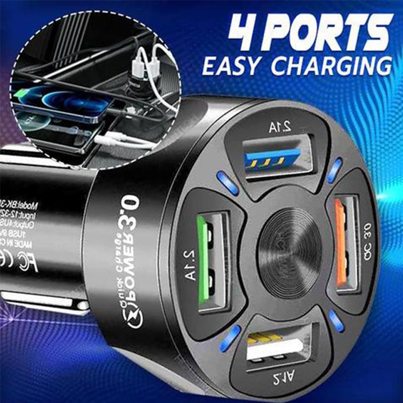 Dimoohome™ 4-IN-1 Fast Charging Port for Car