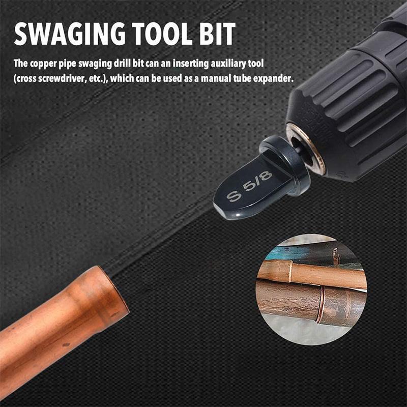 Swaging Tool Drill Bit Set(6 pcs)