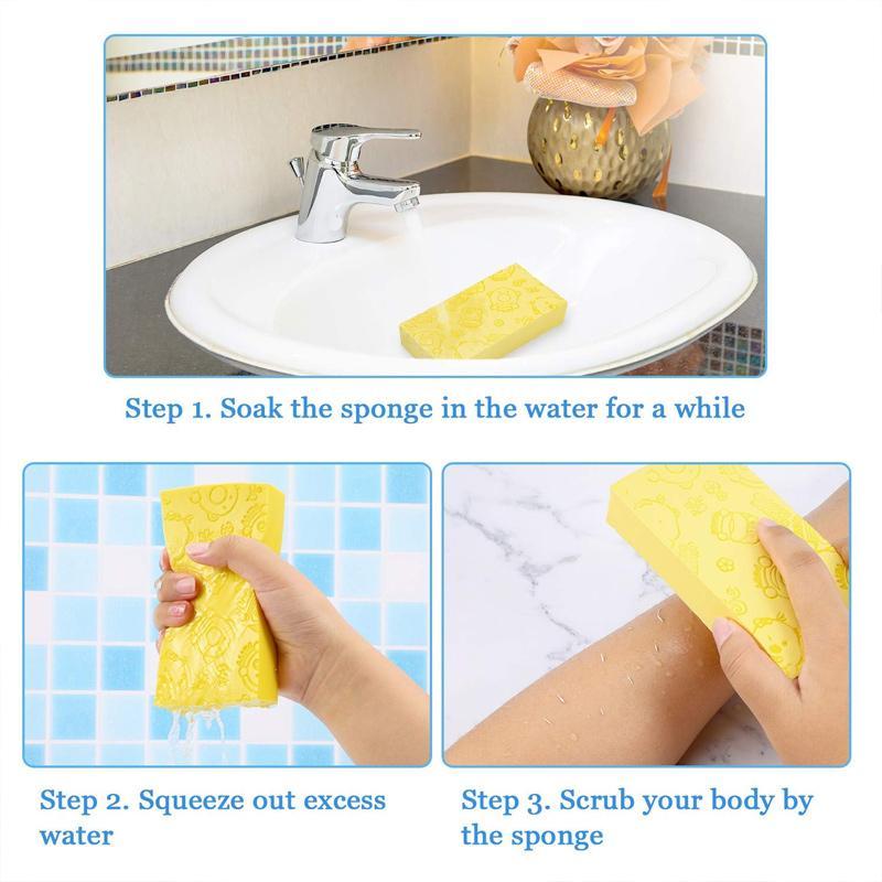 Shower Dead Skin Removal Bathing Sponge