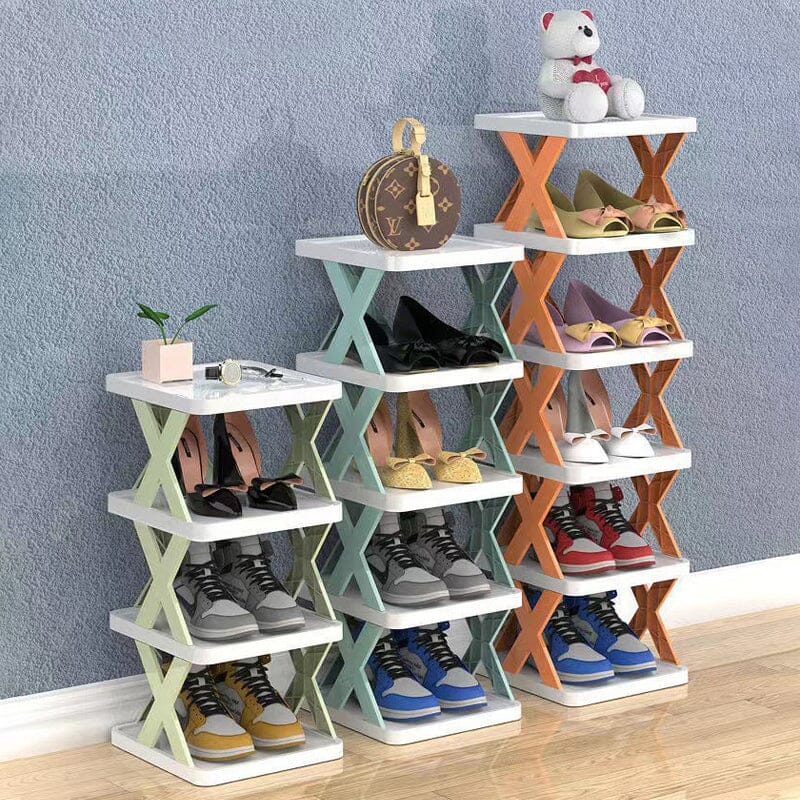 Foldable Multi-Layer Shoe Rack, Shoe Storage Shelf Organizer