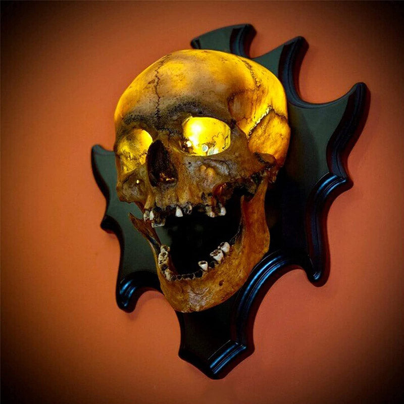 Shiny Skull Wall D¨¦cor