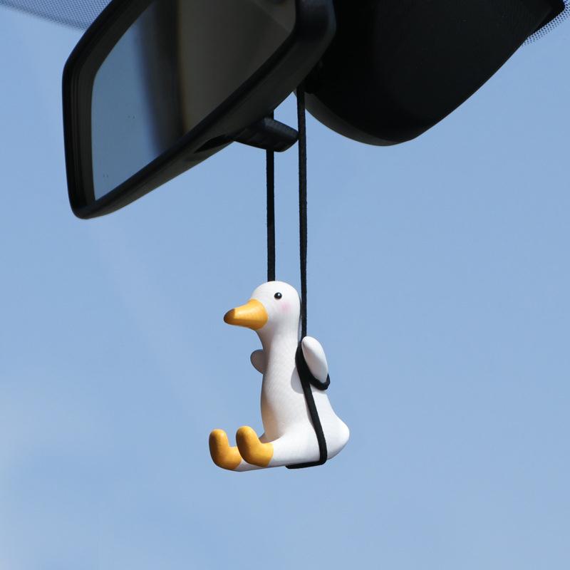 Car Flying Duck Hanging Ornament