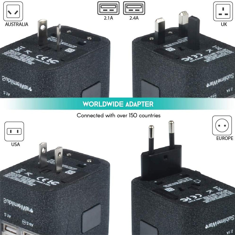 Universal Power Adapter for Travel