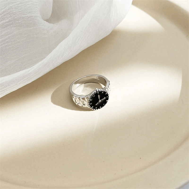 Creative Watch Shape Finger Ring