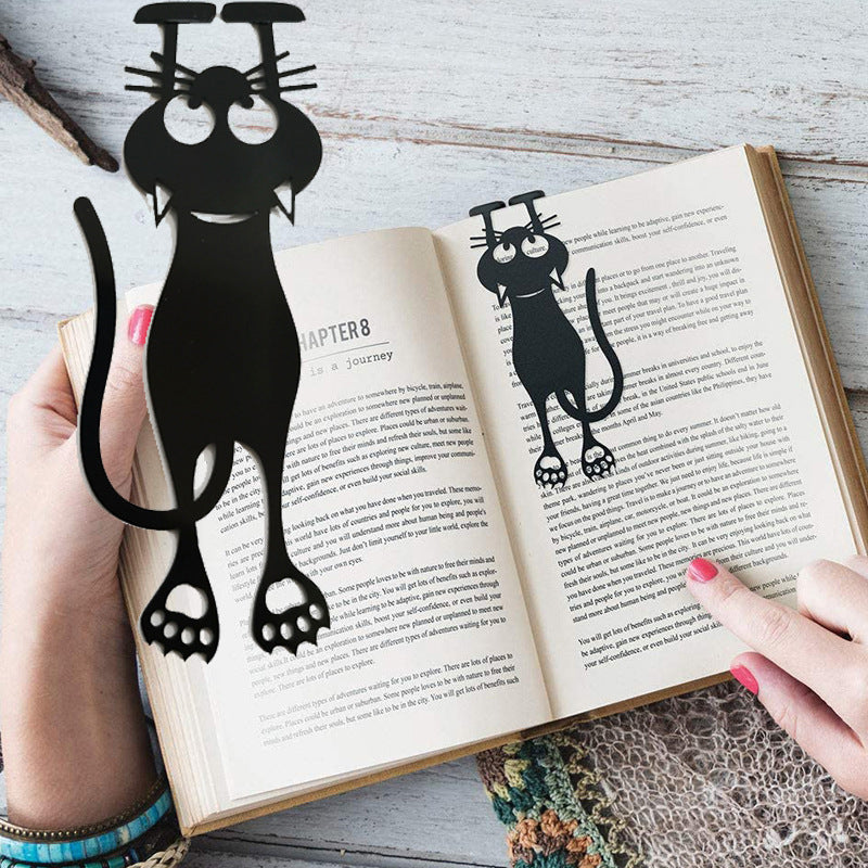 😸Funny Cat Bookmark- Locate Reading Progress With Cute Cat Paws🐾