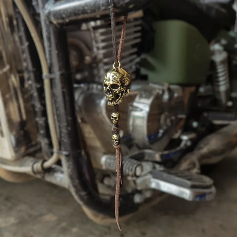 Motorcycle Guardian Ride Bell Accessory Keychain