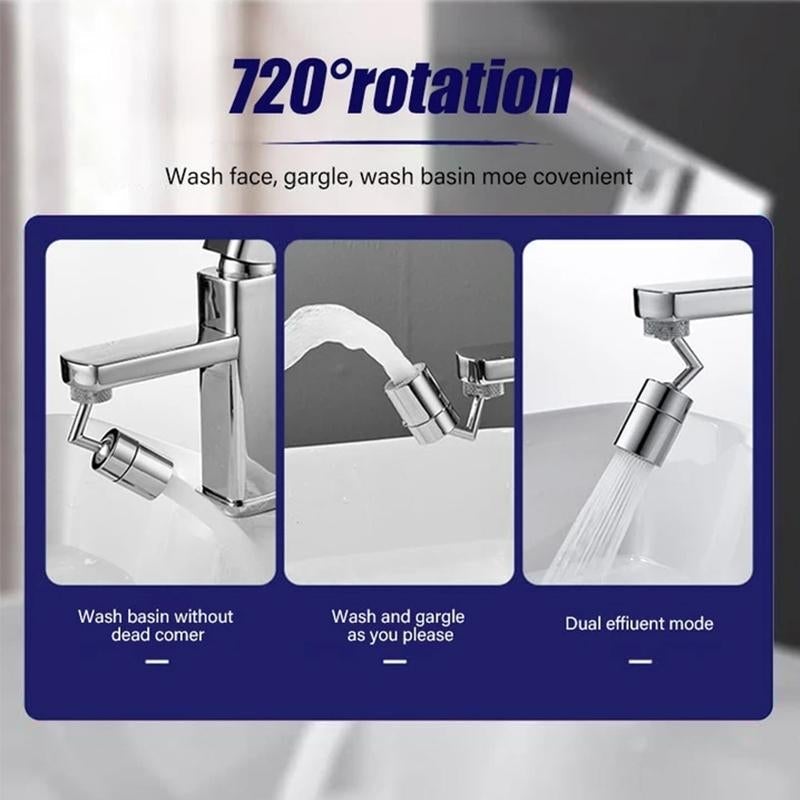 720° Rotatable Universal Splash Filter Faucet with 4-Layer