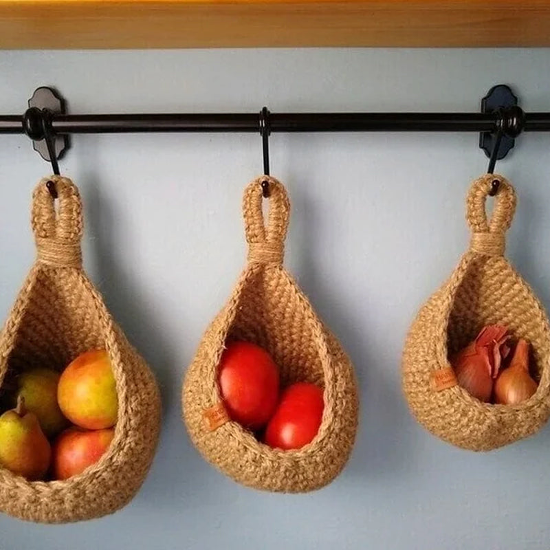 Wall Mounted Vegetable Fruit Basket