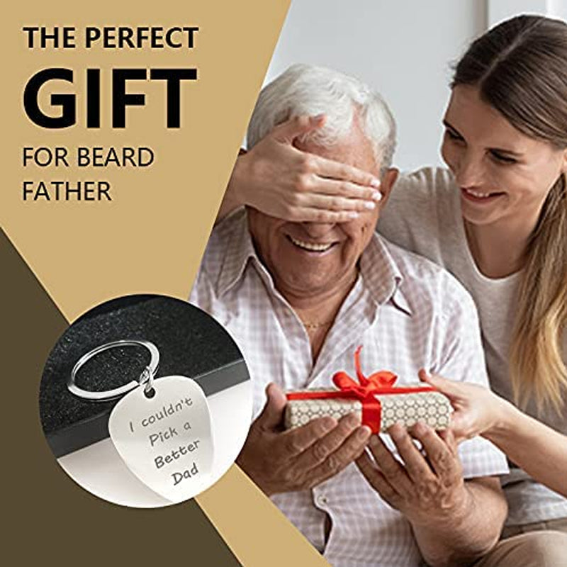 Keychain "I Couldn't Pick A Better Dad" - Gifts for Father