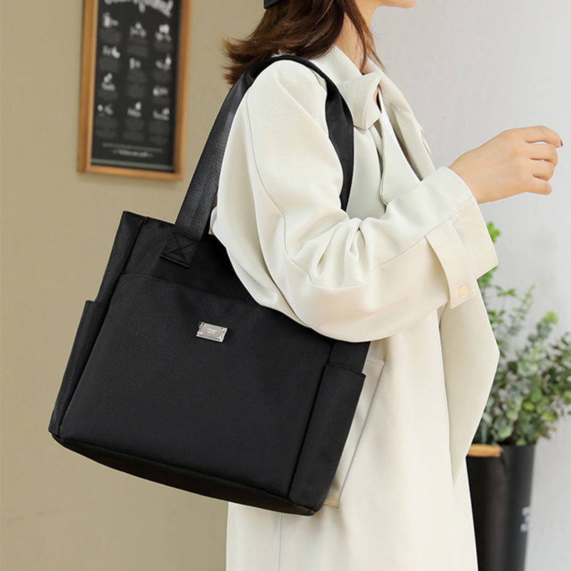 Lightweight Nylon Tote Bag Waterproof Shoulder Bag for Women