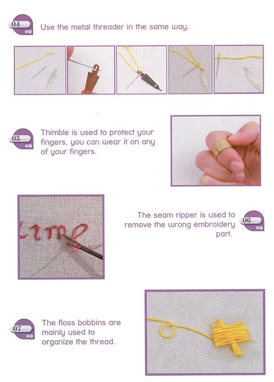 DIY Magic Embroidery Pen Set Punch Needles