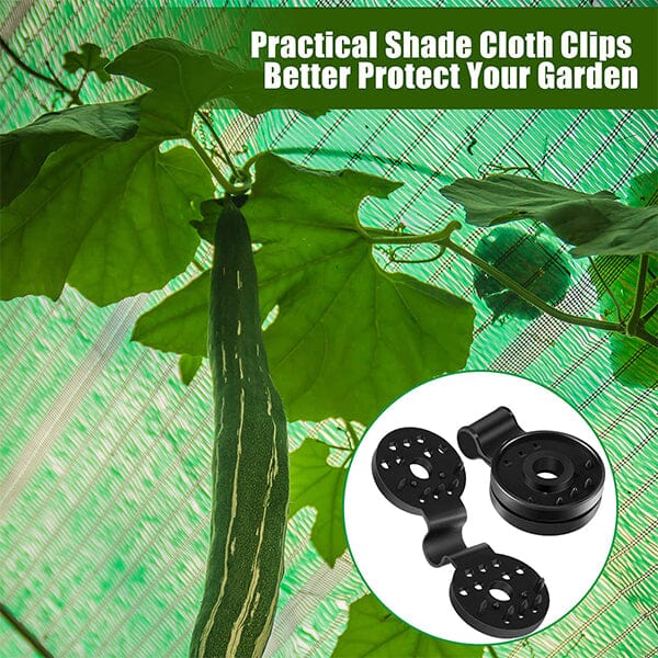 Shade Cloth Plastic Clips, Sunshade Netting Clips For Greenhouse Outdoor Garden