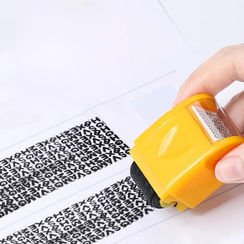 Identity Theft Protection Privacy Seal Roller Stamp