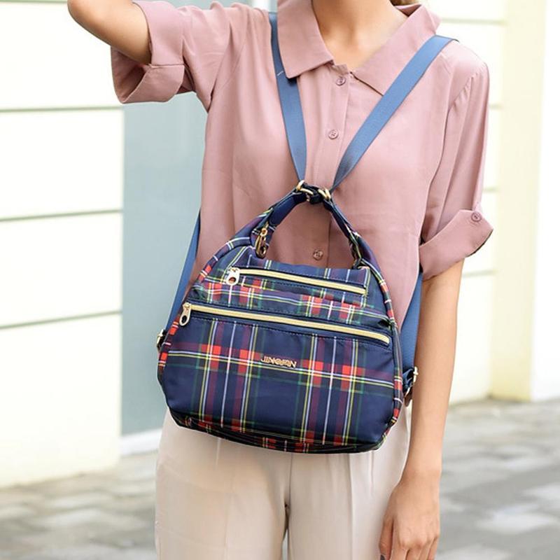 Tendaisy®Bag with Double Zippers, Handbag and Shoulder Bag