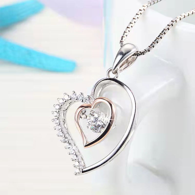 Keep Me In Your Heart - Luxe Heart Necklace