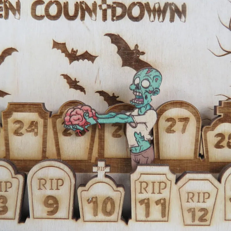 Halloween Advent Calendar - The Clayson's Halloween Countdown