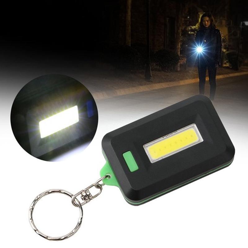 Portable Mini LED Flashlight Keychain Outdoor Camping Climbing Light Lamp