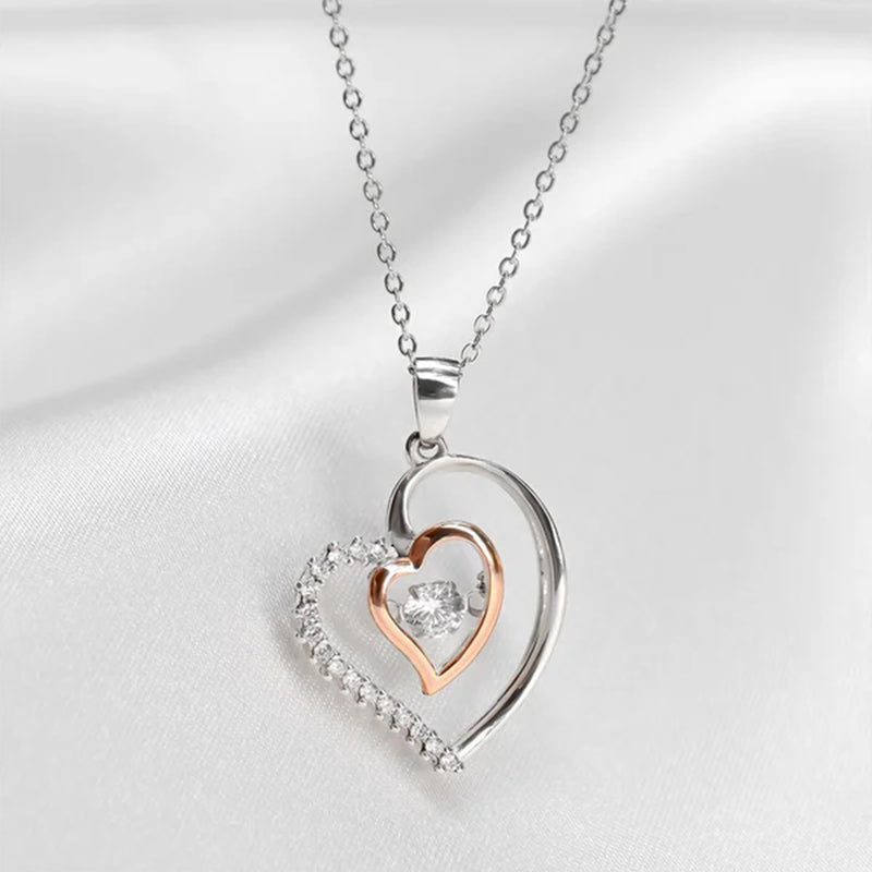 Keep Me In Your Heart - Luxe Heart Necklace