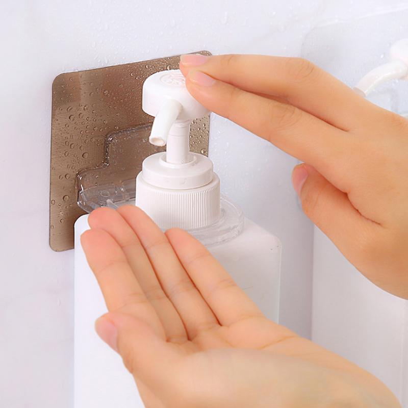 Multifunctional Pump Bottle Dispenser Holder Shampoo Holder