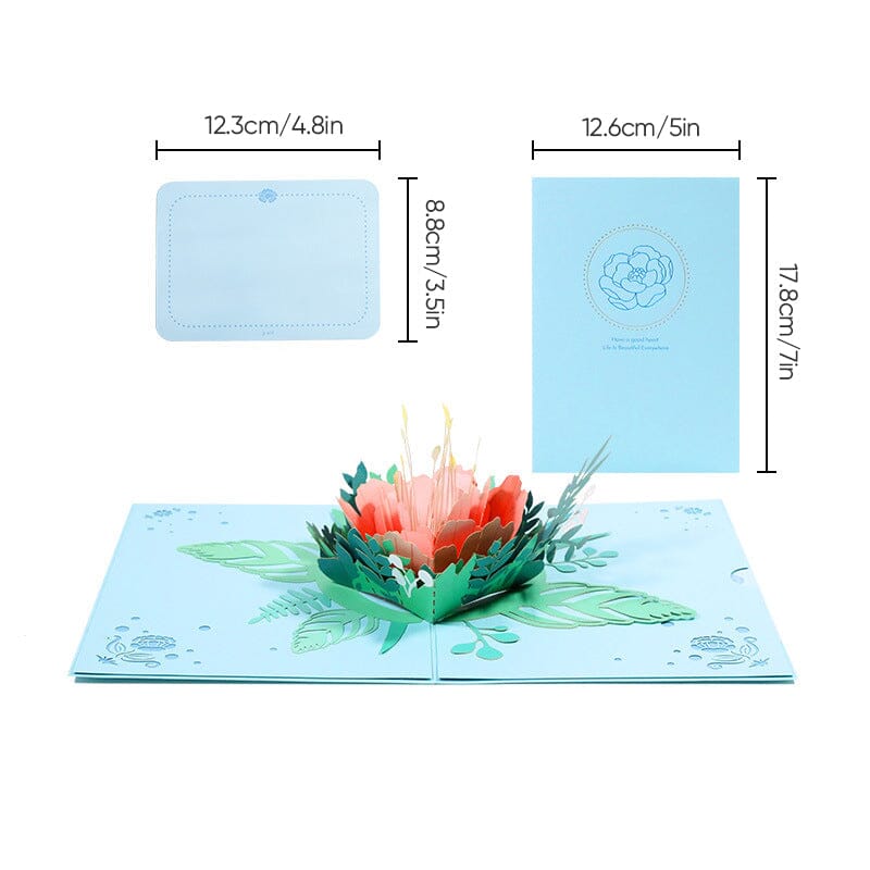 3D Greeting Cards - Warm Gift for Mum