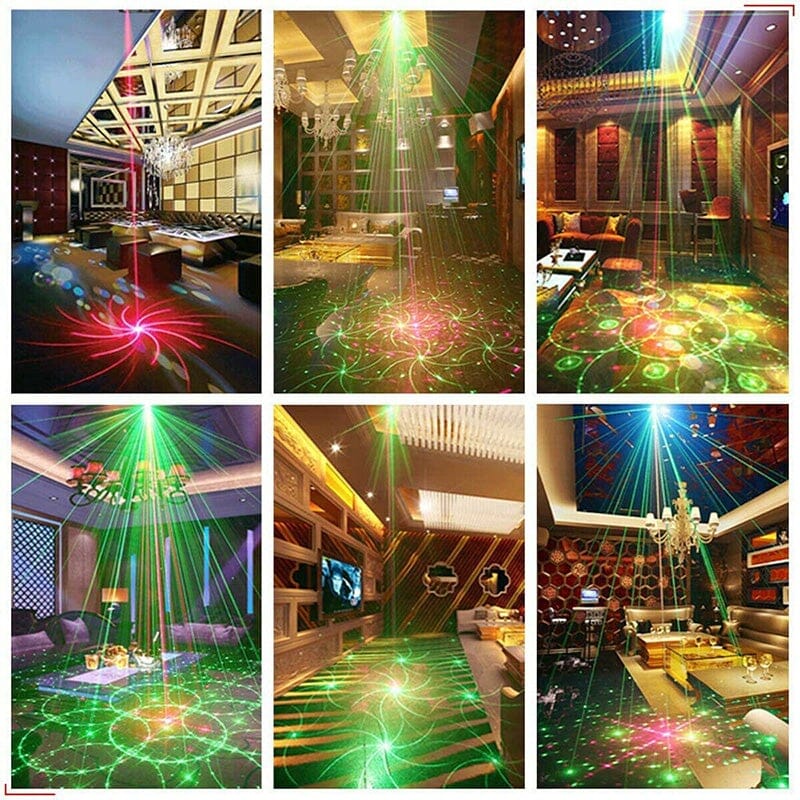 Party RGB LED Laser Light Stage Lighting Projector