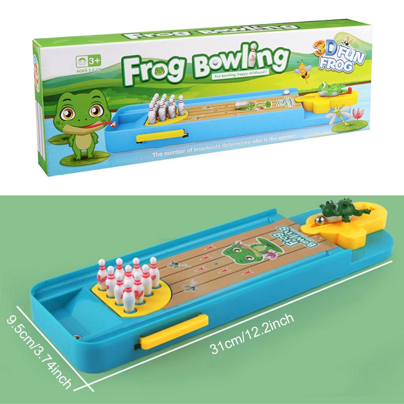 Desktop Frog Bowling Game Toy