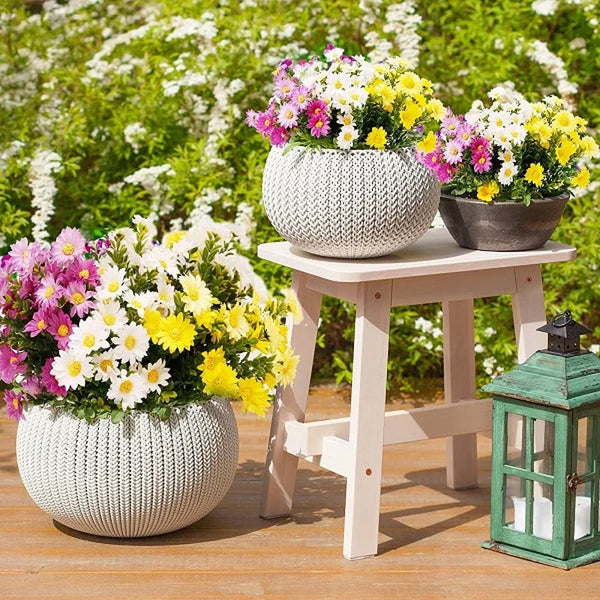 Artificial Daisies Flowers for Outdoors