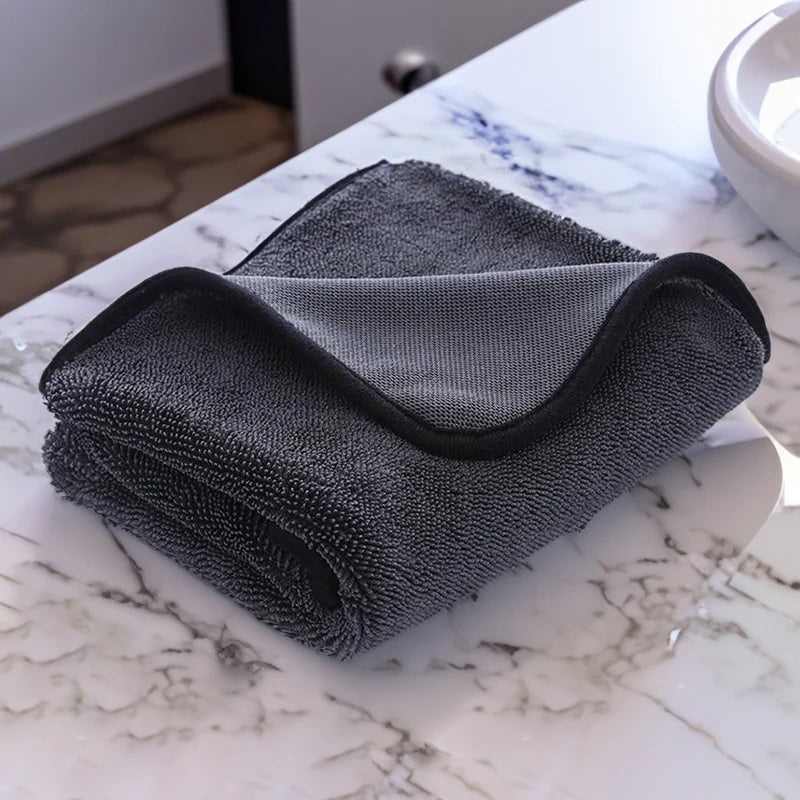 Microfibre Car Quick Drying Towels Twist Pile Super Absorbent Cloth