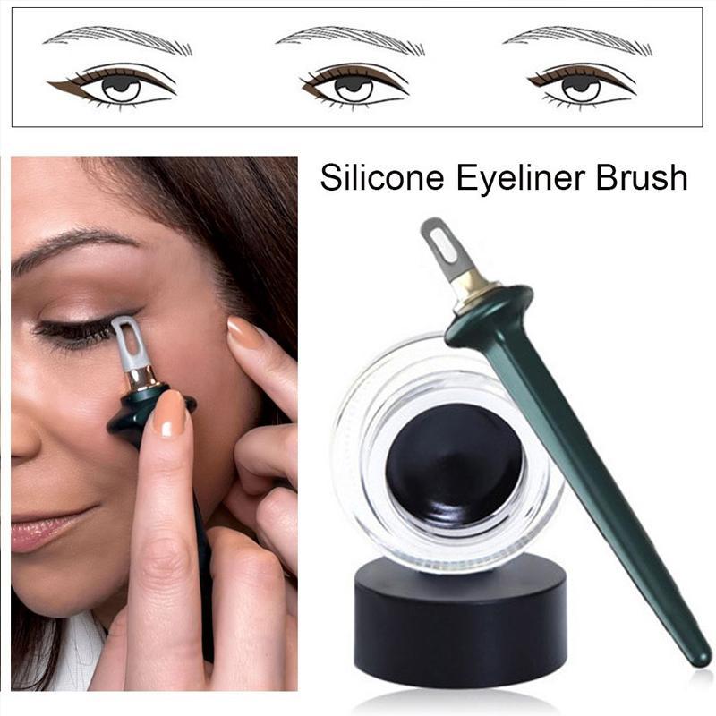 Easy No-Skip Flawless Eyeliner Tool (With Brush)