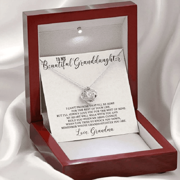 Endless Knot Friendship Ring and Necklace