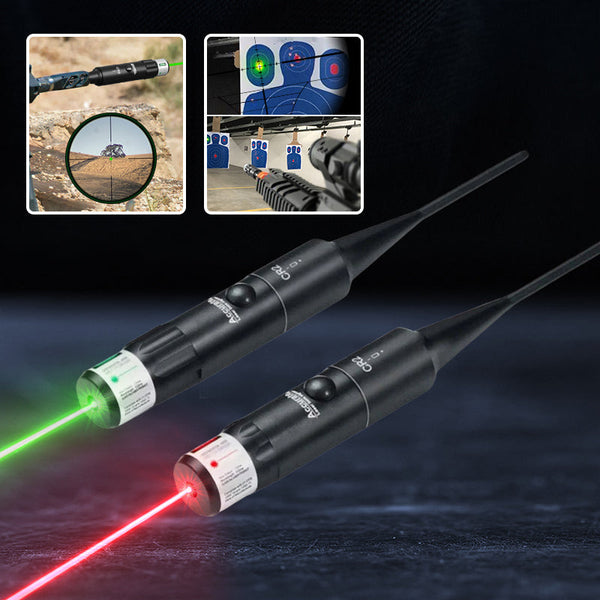 Adjustable Laser Bore Sighter Kit, Portable Laser Scope Collimator