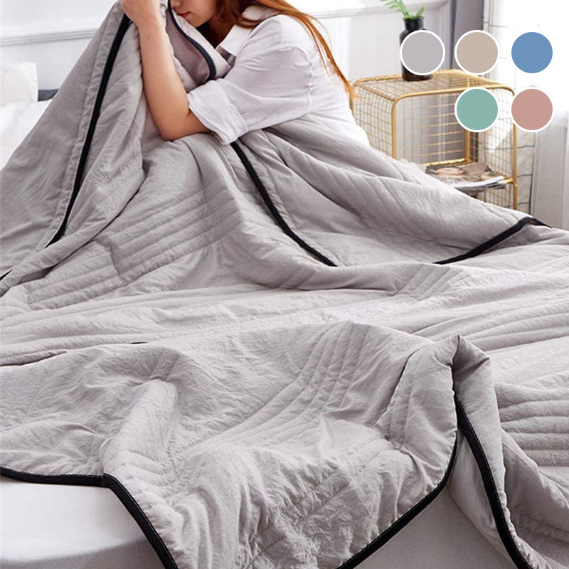 Lightweight Summer Cool Comforter Ultra Cozy Soft Blanket