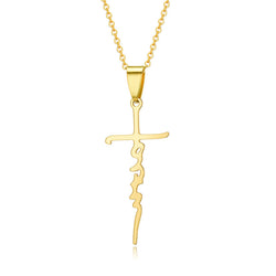 Faith Cross Pendant Necklace