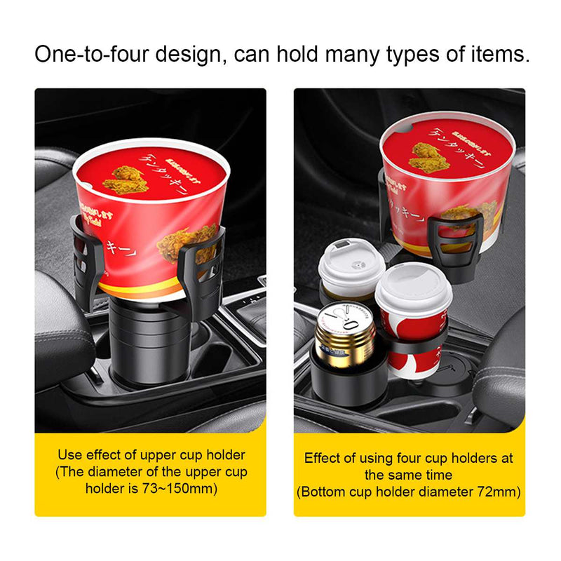 4 in 1 Multifunctional Universal Insert Car Cup Hold