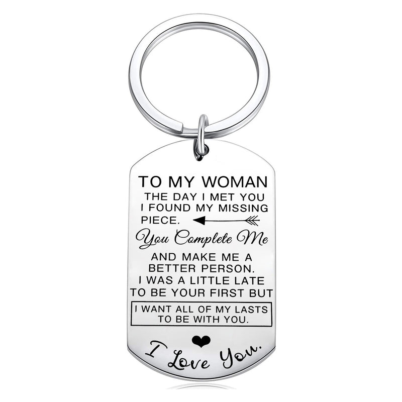 I Want All of My Lasts To Be With You Couple Keychain - Valentine’s Gifts