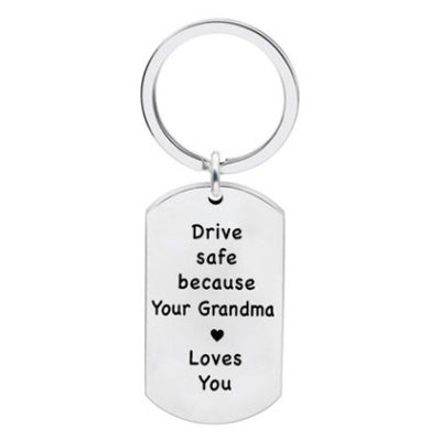 Reminder To Do Things Stainless Steel Keychain