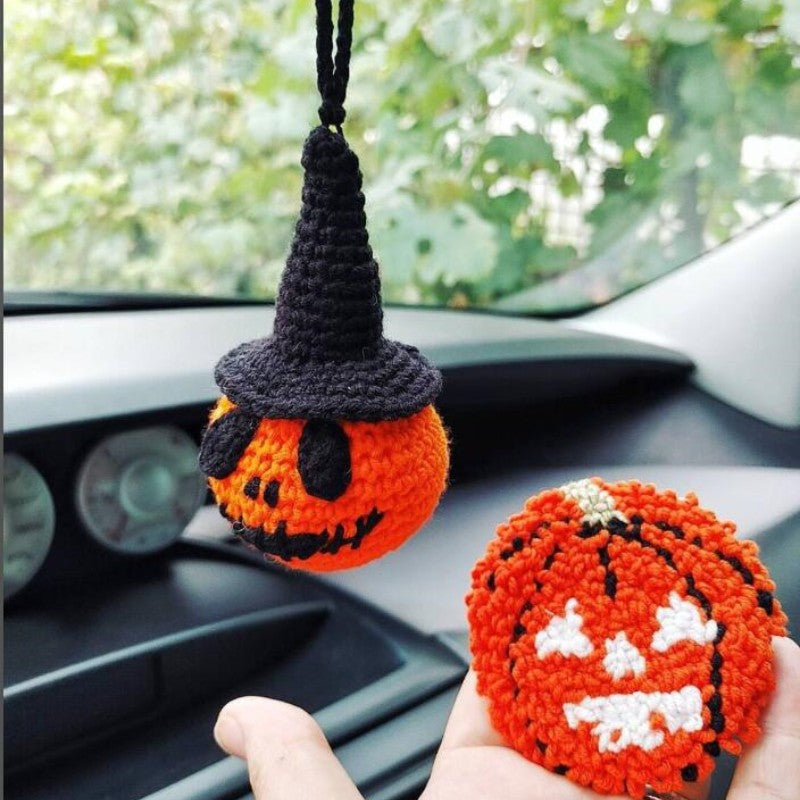Handmade hanging Halloween ornament