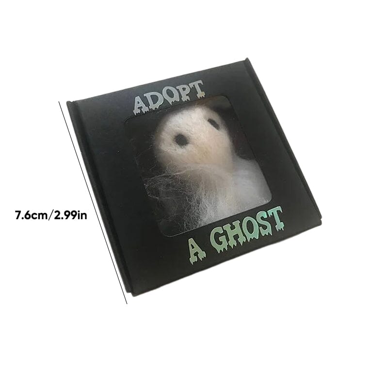 👻Adopt A Ghost - Halloween Cute Little Pocket Ghost with A Tiny Scroll