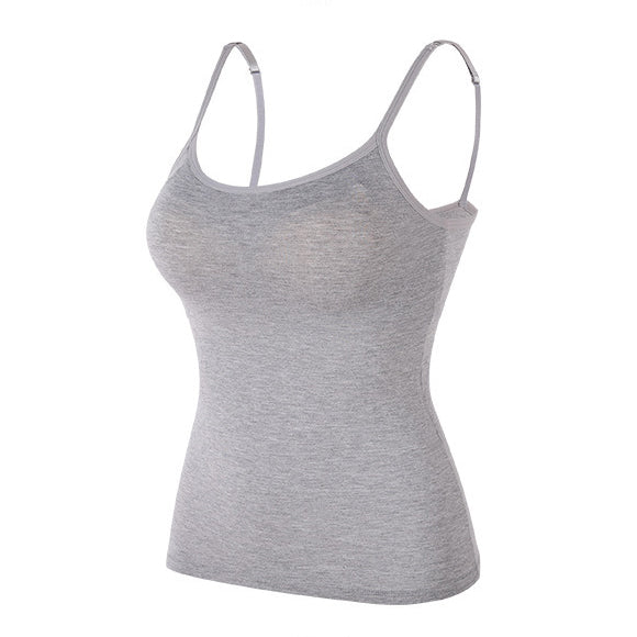 Tank with Built-In Bra
