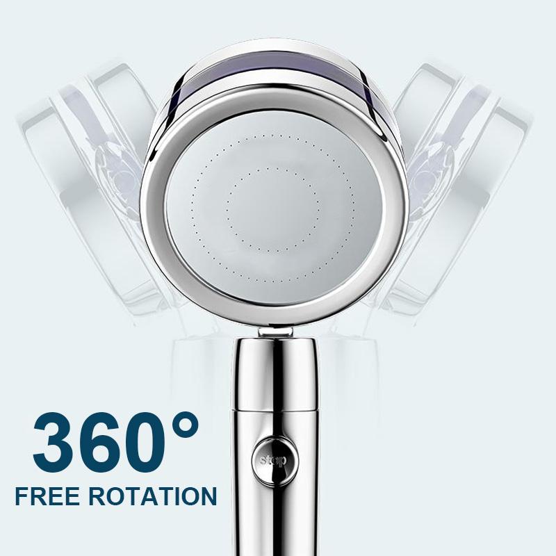 360° Rotatable Power Shower Head