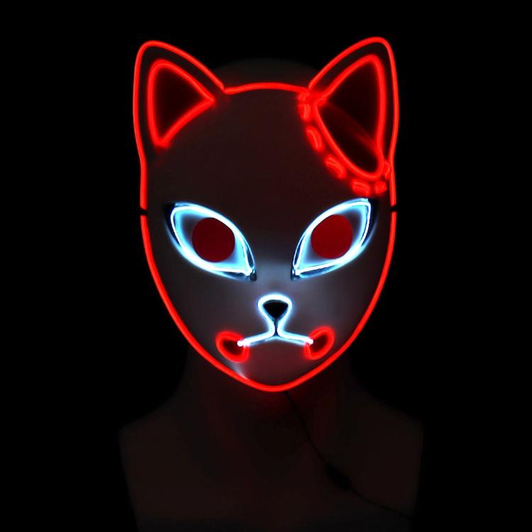 Halloween LED Glowing Fox Mask