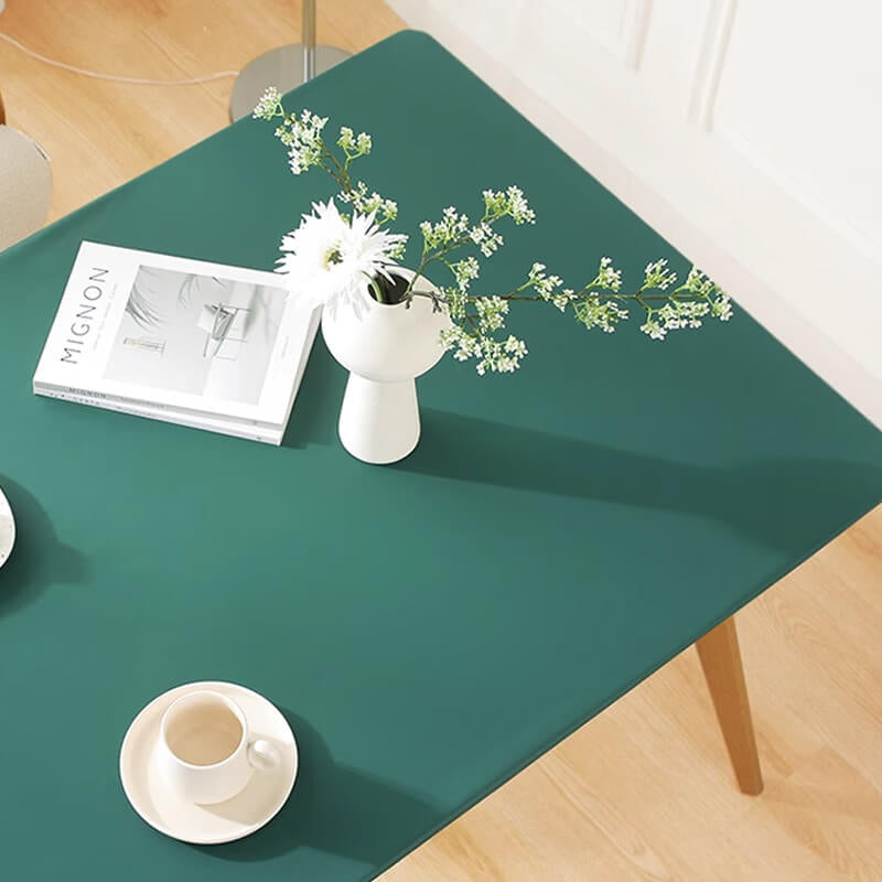 Luxury Waterproof And Oil-Proof Wash-Free Full Package Tablecloth