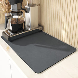 Kitchen Super Absorbent Draining Mat, Quick Dry Dish Coffee Mat